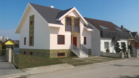 projekt rodinného domu- vizualizácia 